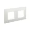 Рамка из металла, ''Avanti'', белая, 4 модуля