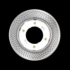 Светильник светодиодный ДВО-15W встраиваемый под лампу GX53 декоративный с доп. подсветкой MN23 хром без лампы