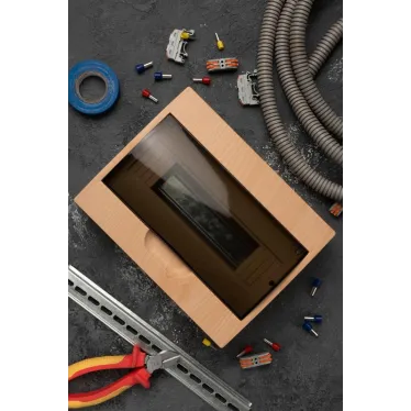 Щит распределительный навесной ЩРН-П-12 светлое дерево IP41 PROxima