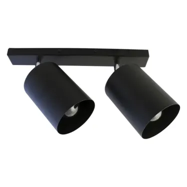 Светильник Спот НПБ 01-2х60-513 черн.матовый/черный ИУ