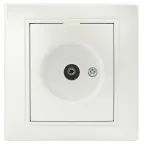 Розетка Intro Plano 1-301-06 TV одиночная, IP20