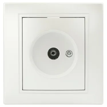 Розетка Intro Plano 1-301-06 TV одиночная, IP20