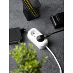 Удлинитель Эксперт 2 гнезда 5 метров 16А/3,0кВт с заземлением ПВС 3х1 EKF