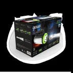 Фонарь светодиодный прожекторный 8 Вт 500 лм Черный IP3X аккумуляторный Lead acid 1500мАч диммируемый GFL Gauss