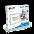 Прожектор светодиодный ДО 100 Вт 9500 лм 6500К AC 220В IP65 234х254х233мм Elementary G2 Gauss