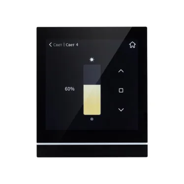 Панель управления сенсорная с дисплеем INTELLIGENT ARLIGHT KNX-113-40-MULTI-V4-IN (20-30V) (IARL, IP20 пластик, 2 года)