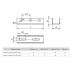 Профиль П-образный 35х180мм (1,5мм) HDZ PROxima
