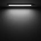 Светильник линейный светодиодный ДБО 6 Вт 400 лм 4000К AC 220В IP20 300х40х11мм модель A управление датчиком движения плавное диммирование широкий корпус Modul Gauss