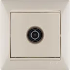 VALENA Рамка 1 пост слоновая кость