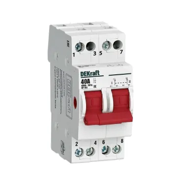 Выключатель-разъединитель трехпозиционный 2P 40A ВР-103