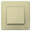 BLANCA С/У 1-клавишный ПЕРЕКЛЮЧАТЕЛЬ (cх.6), 10А, 250B, БЕЖЕВЫЙ