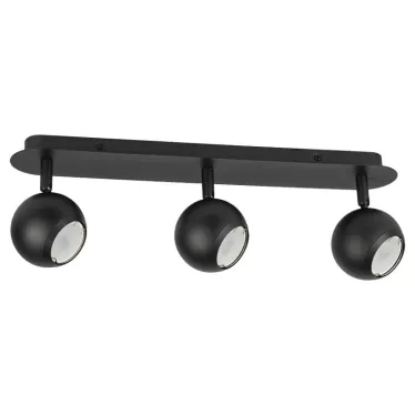 Светильник настенно-потолочный спот OL36-3 BK MR16 GU10 IP20 черный