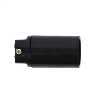 Патрон карболитовый подвесной Е14 черн. без наклейки PROxima