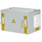 Ящик с понижающим трансформатором ЯТП-230/42/0.25 IP30 с автоматами УХЛ4