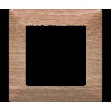 Valena LIFE Рамка 1 пост светлое дерево универсальная