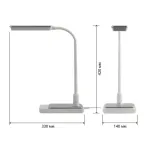 Светильник настольный светодиодный NLED-499-10W-W светодиодный с основанием белый