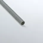 Труба гофрированная 25мм ПВХ серая с зондом легкая