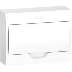 Щит распределительный накладной белый City9 (ЩРн-П-12) дверь белая на 12 модулей IP40