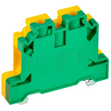 Колодка клеммная CTS-PEN земля 10мм2 желто-зеленая