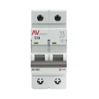 Выключатель автоматический AV-6 DC 2P 10A (C) 6kA AVERES