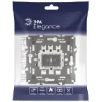 Переключатель для жалюзи (кноп), 10АХ-250В, Elegance, механизм (10/100/3000) 14-1110-99