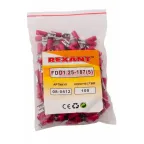 Клемма плоская изолир РПи-м 1.5-(4.8) РпИм 1,25-5 гнездо 5.6 мм 0.5-1.5 кв мм, REXANT