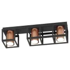 Светильник потолочный Raffaela 5082-303 3 х GU10 25 Вт накладной для натяжных потолков лофт - кантри