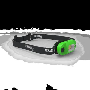 Фонарь светодиодный налобный 3 Вт 150 лм Черный IP42 аккумуляторный Li-ion 300мАч GFL Gauss