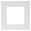 Рамка 1 пост, белый