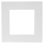 Рамка 1 пост, белый