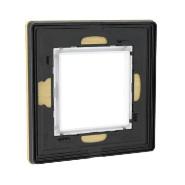 Рамка из натурального дерева, ''Avanti'', беленый дуб, 2 модуля