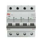 Выключатель автоматический AV-6 DC 4P 16A (C) 6kA AVERES