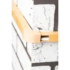 Угол внешний (25х25) (4 шт) Plast под светлое дерево