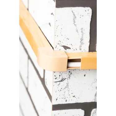 Угол внешний (25х25) (4 шт) Plast под светлое дерево