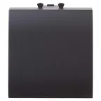 Avanti Вывод кабеля модульный , Черный матовый, 2 модуля