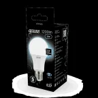 Лампа светодиодная LED 12 Вт 1200 лм 4100К А60 груша нейтральный E27 AC 220В Black Gauss