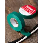 Изолента ПВХ зеленая 19мм 20м