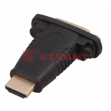 Переходник штекер HDMI - гнездо DVI-I,,