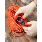 Удлинитель 'Зевс 2.0' 50м без заземления ПВС 2x0.75 10А/2.3кВт PROxima