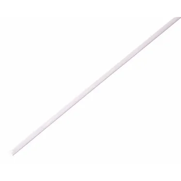 Термоусаживаемая трубка 2,0 1,0 мм, белая, упаковка 50 шт. по 1 м, REXANT