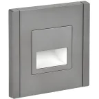 FORTE@PIANO Подсветка LED встраиваемая FP557 сталь IEK