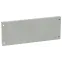 Панель сплошная цоколя 200х1070мм (LINEA S) серая