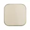 Quteo Кнопка 1 клавиша наружная бежевая 6А