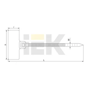 Хомут с площадкой ХП1 2.5х110 (100шт)