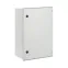 Цельный навесной шкаф из фибергласа без МП со сплошной дверью 500х400х200 (ВхШхГ) мм