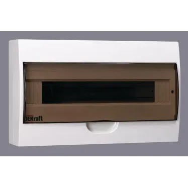 Щит распределительный навесной ЩРн-П-18 IP41 пластиковый прозрачная дверь