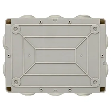 Коробка распаячная КМР-050-042 пылевлагозащитная 10 мембранных вводов уплотнительный шнур (190х140х70) PROxima