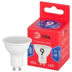 Лампа светодиодная LED MR16-9W-865-GU10 R (диод, софит, 9Вт, хол, GU10) (10/100/4000)