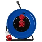 Удлинитель силовой IND380-RM-1e-5x2,5-30m-IP44 на 380В на катушке 1 розетка CEE 5P 30м КГ 5х2,5 32A IP44