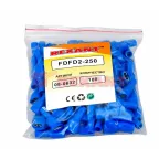 Клемма плоская полностью изолир РППи-м 2.5-(6.3) РпИмп 2-250 гнездо 6.6 мм 1.5-2.5 кв мм, REXANT